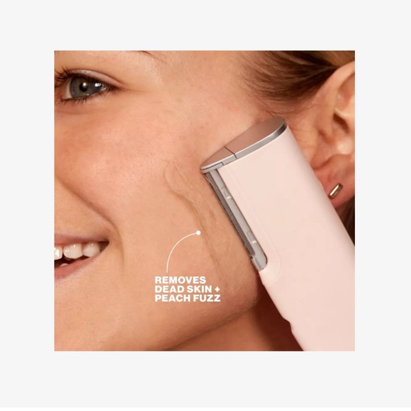 NIB new in box Dermaflash Luxe+ Sonic Dermaplaning Peach Fuzz Removal in Blush - Picture 3 of 9
